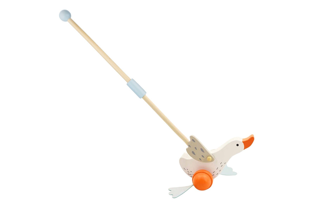 Wooden Push Along | Goose