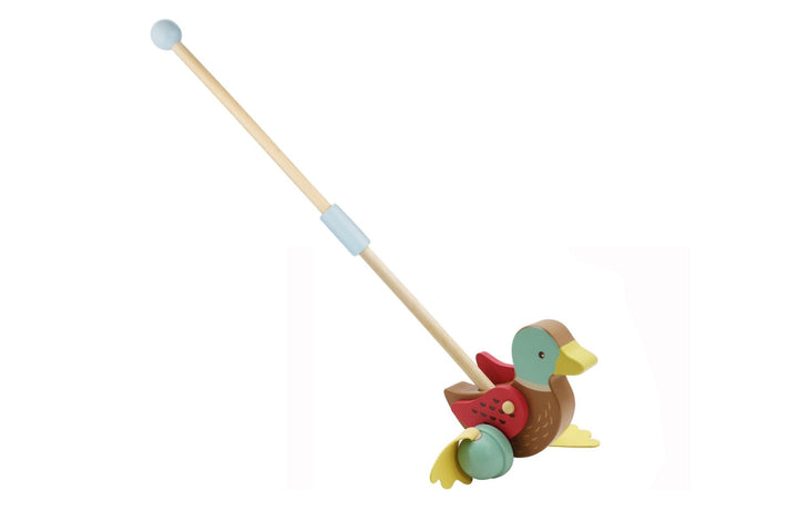 Wooden Push Along | Duck