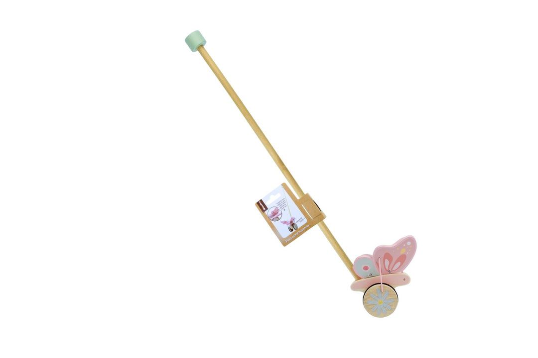 Wooden Push Along | Butterfly