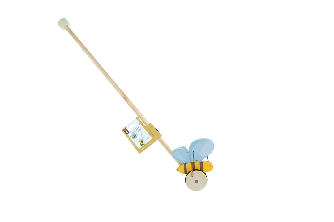 Wooden Push Along | Bee
