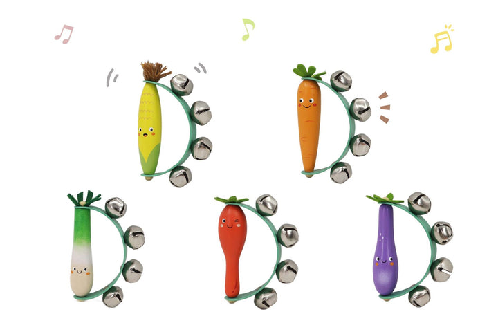 Wooden Handbell - Veggie
