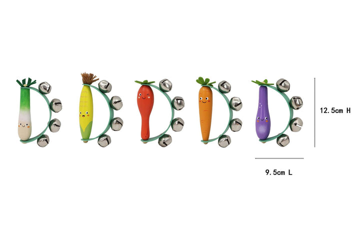 Wooden Handbell - Veggie