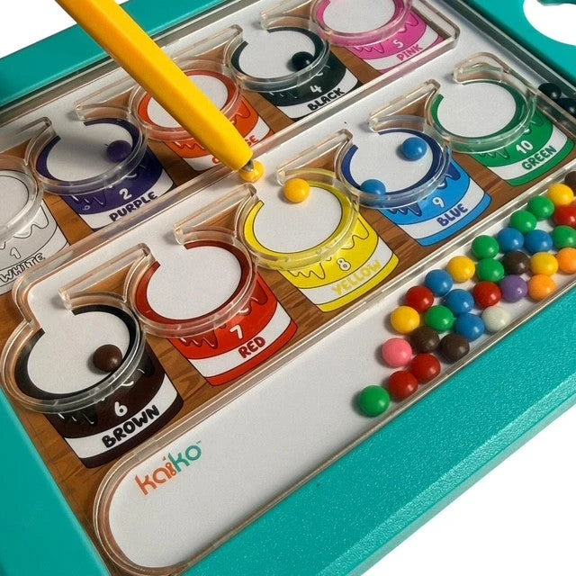 Magnetic Pad | Colour & Number Maze