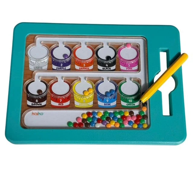 Magnetic Pad | Colour & Number Maze