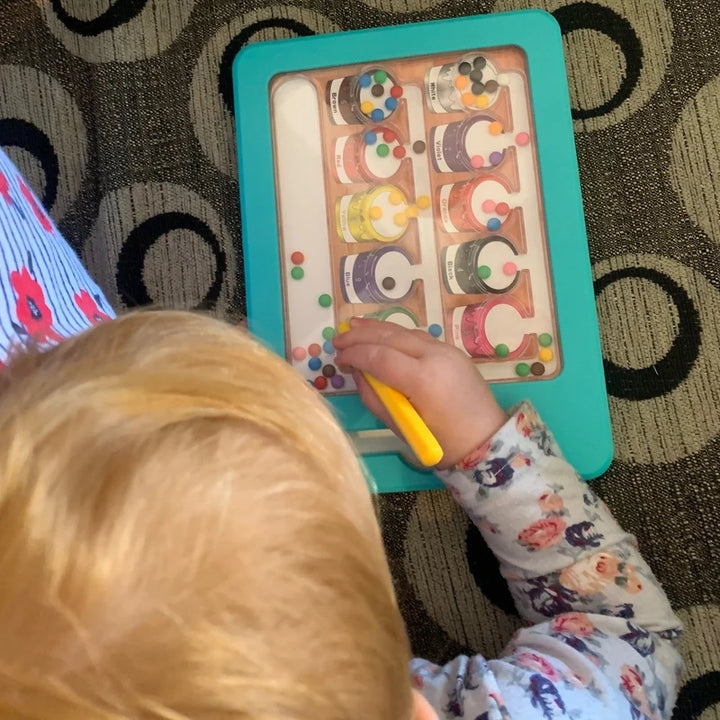 Magnetic Pad | Colour & Number Maze