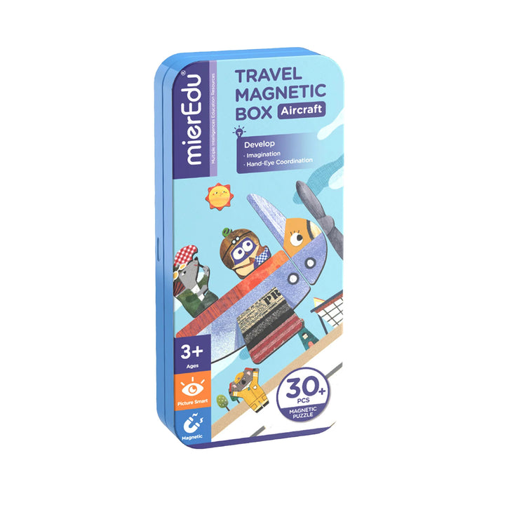 Magnetic Puzzle Tin - Aircraft