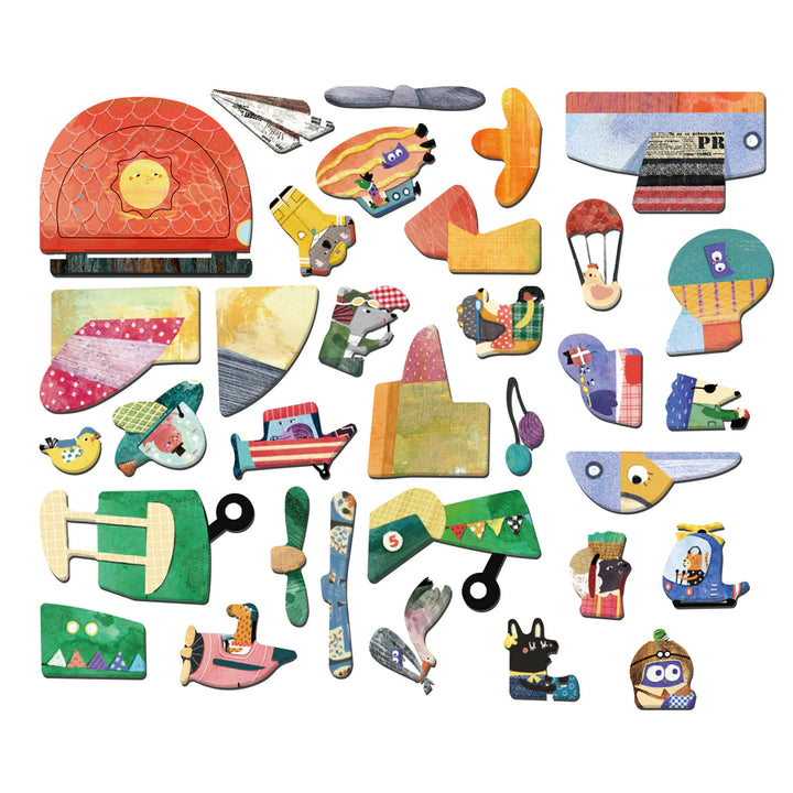 Magnetic Travel Tin - Aircraft