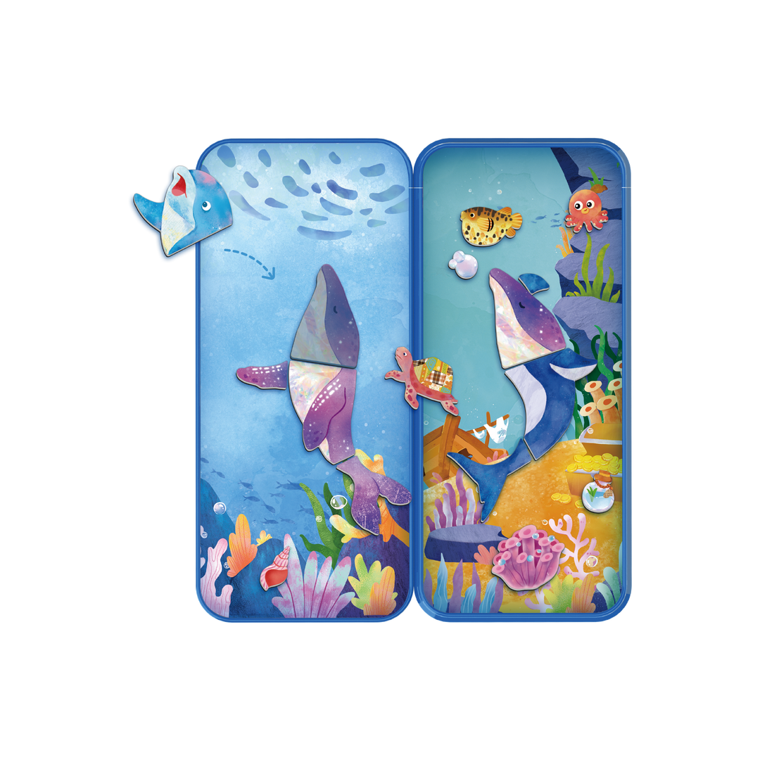 Magnetic Travel Tin - Underwater Adventure