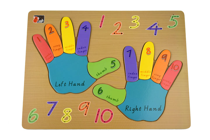 Jigsaw Puzzle - Left & Right Hand