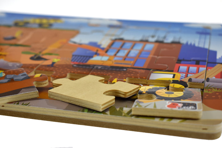 Jigsaw Puzzle - Construction Site
