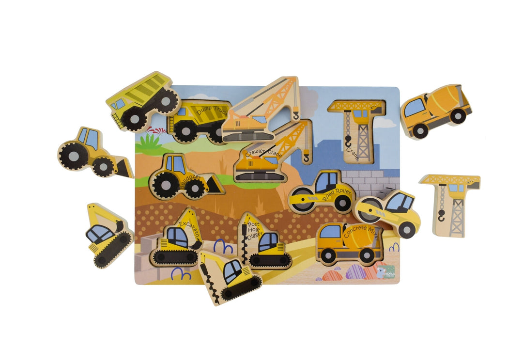 Chunky Puzzle - Construction Vehicles