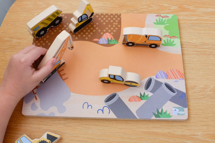 Chunky Puzzle - Construction Vehicles