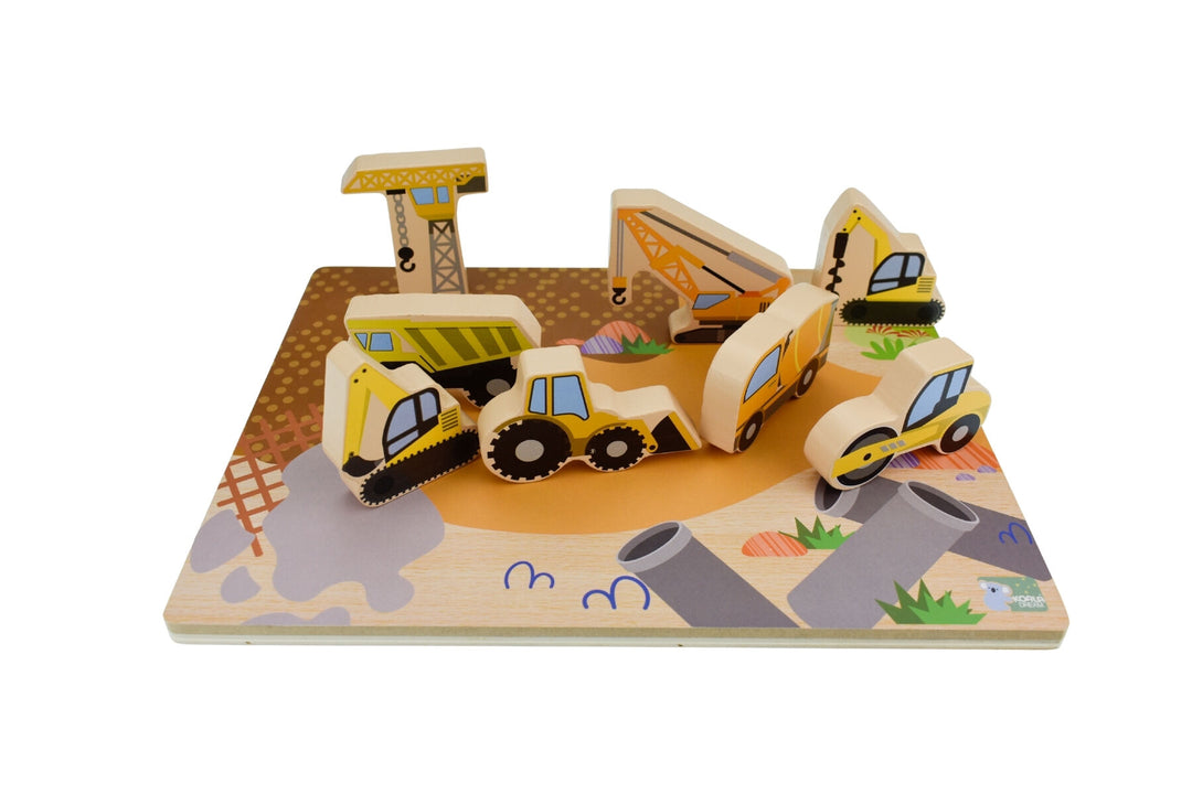 Chunky Puzzle - Construction Vehicles
