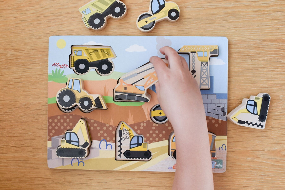Chunky Puzzle - Construction Vehicles
