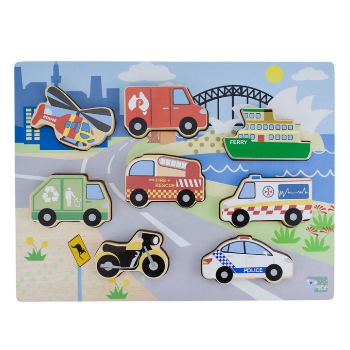 Chunky Puzzle - Aussie Transport