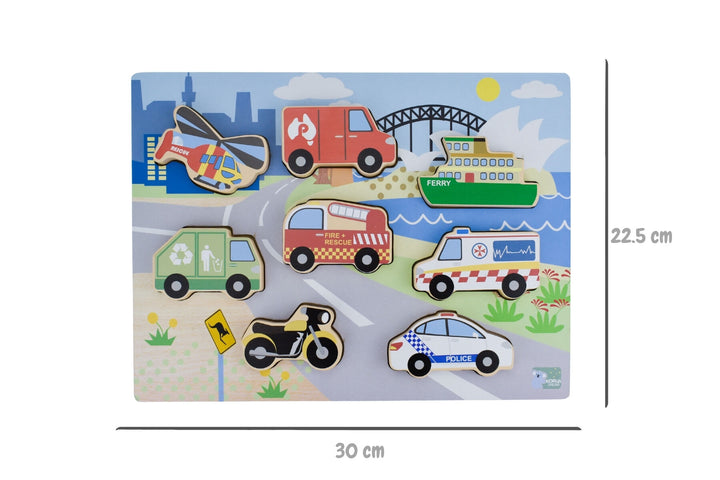 Chunky Puzzle - Aussie Transport
