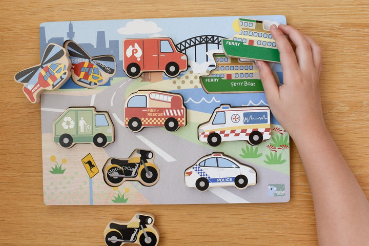 Chunky Puzzle - Aussie Transport