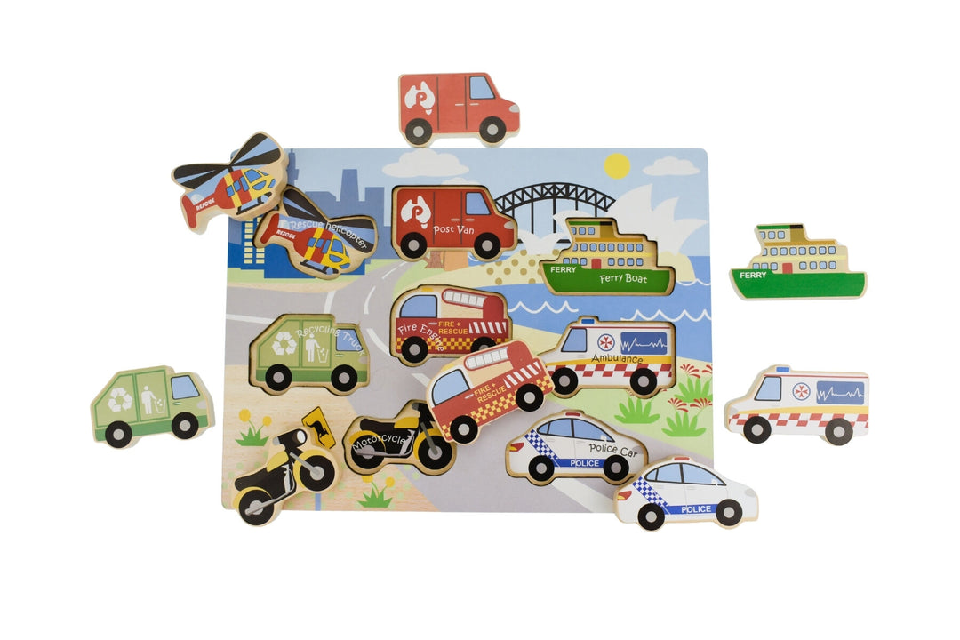 Chunky Puzzle - Aussie Transport