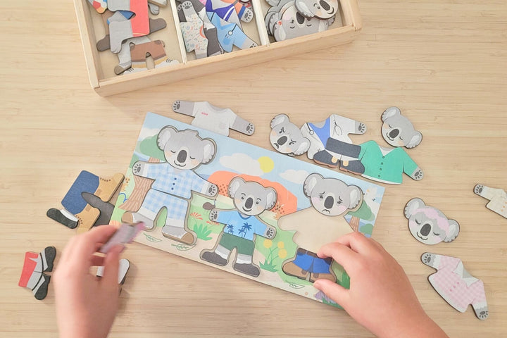 Dress Up - Koala Family