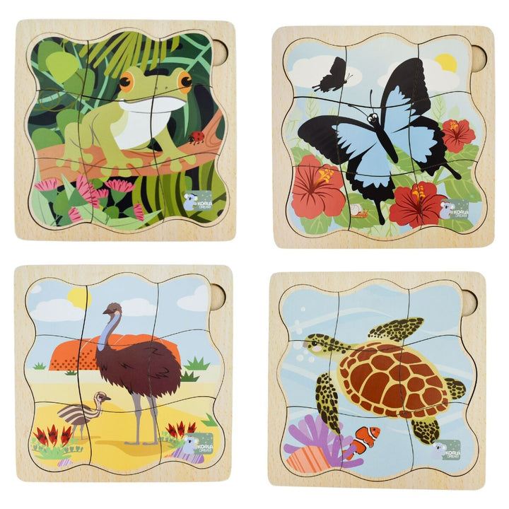 Life Cycle Layer Puzzle