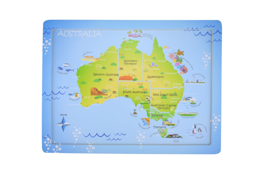 Jigsaw Puzzle - Australian Animals and Landmarks