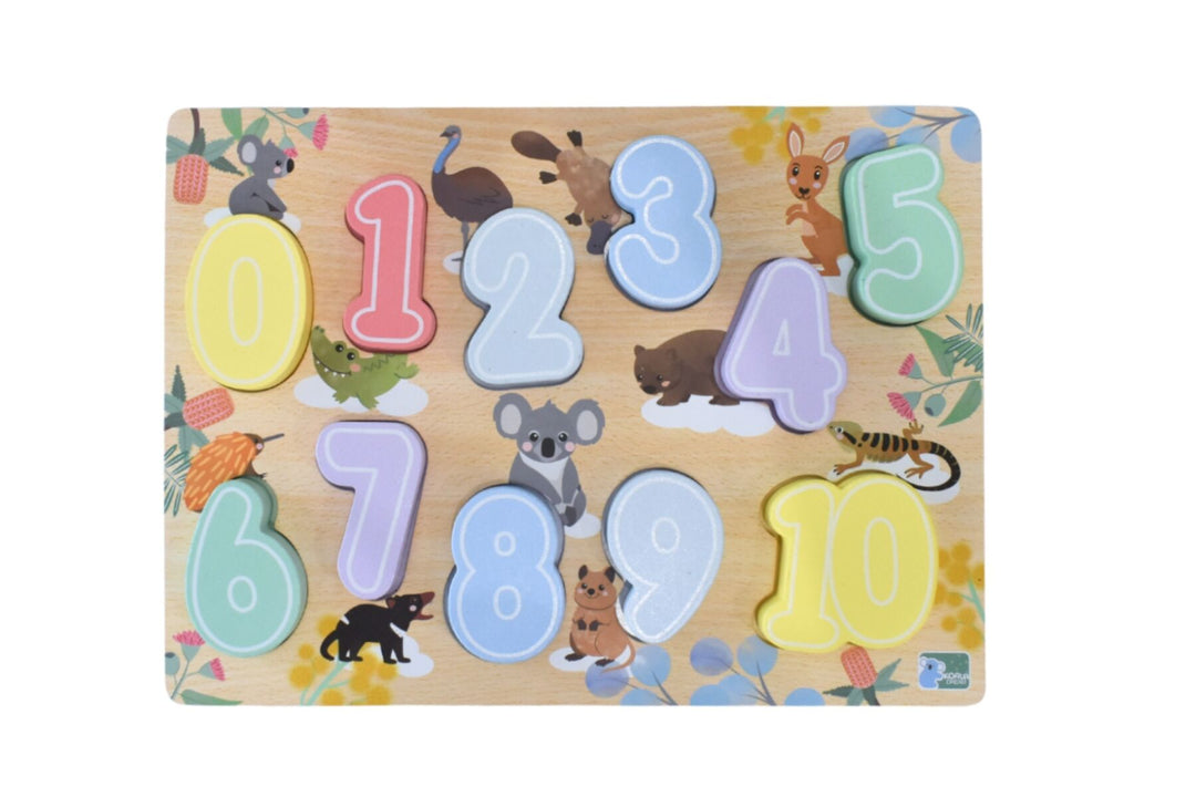 Chunky Puzzle - Bush Buddies Numbers 0-10