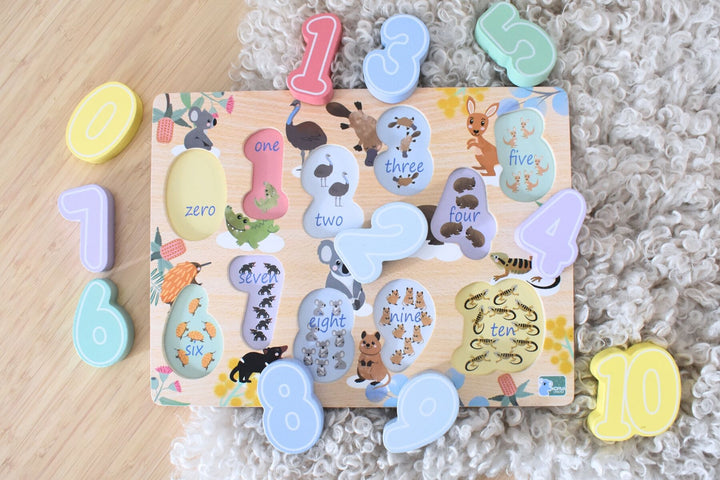 Chunky Puzzle - Bush Buddies Numbers 0-10