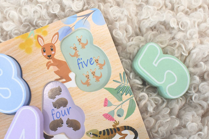 Chunky Puzzle - Bush Buddies Numbers 0-10