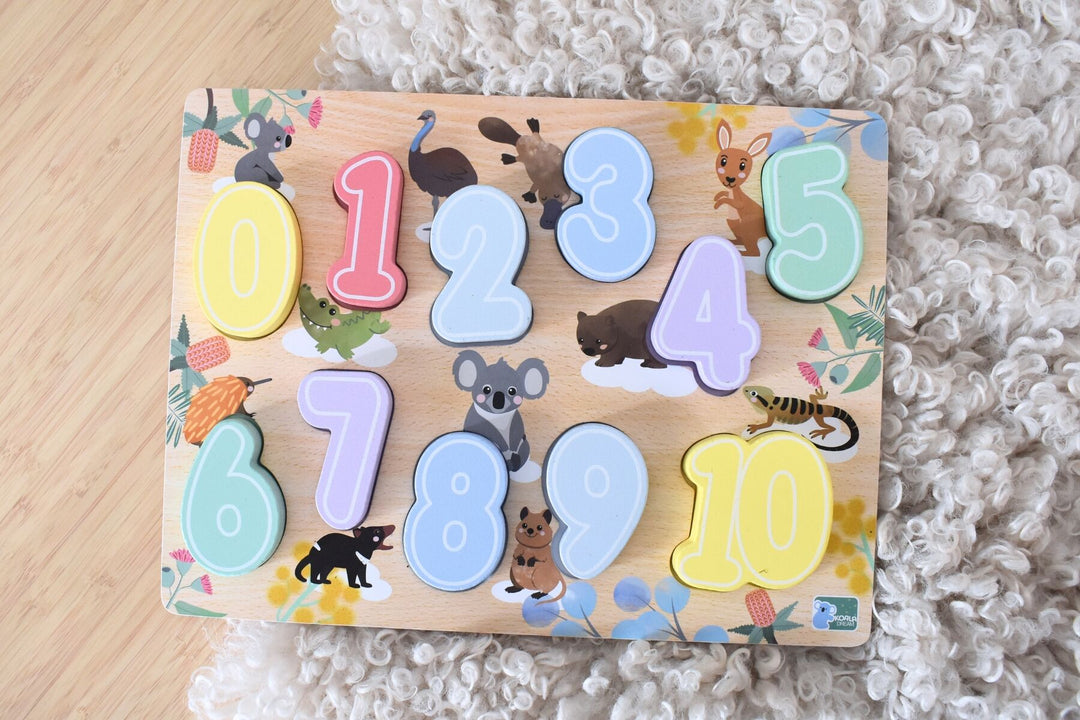 Chunky Puzzle - Bush Buddies Numbers 0-10
