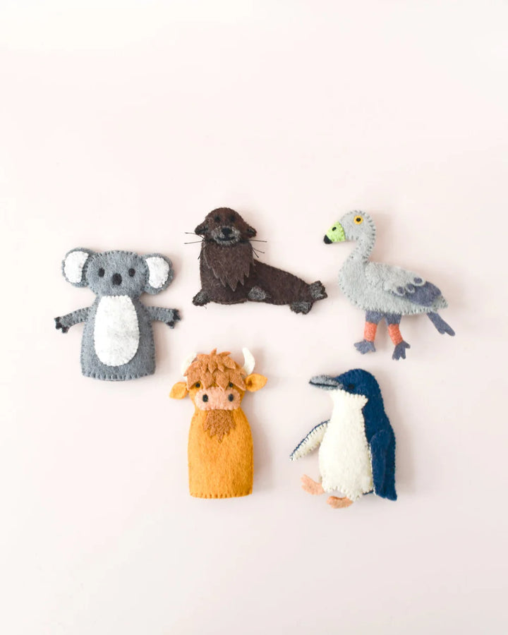 Finger Puppet Set - Philip Island - Australian Animals