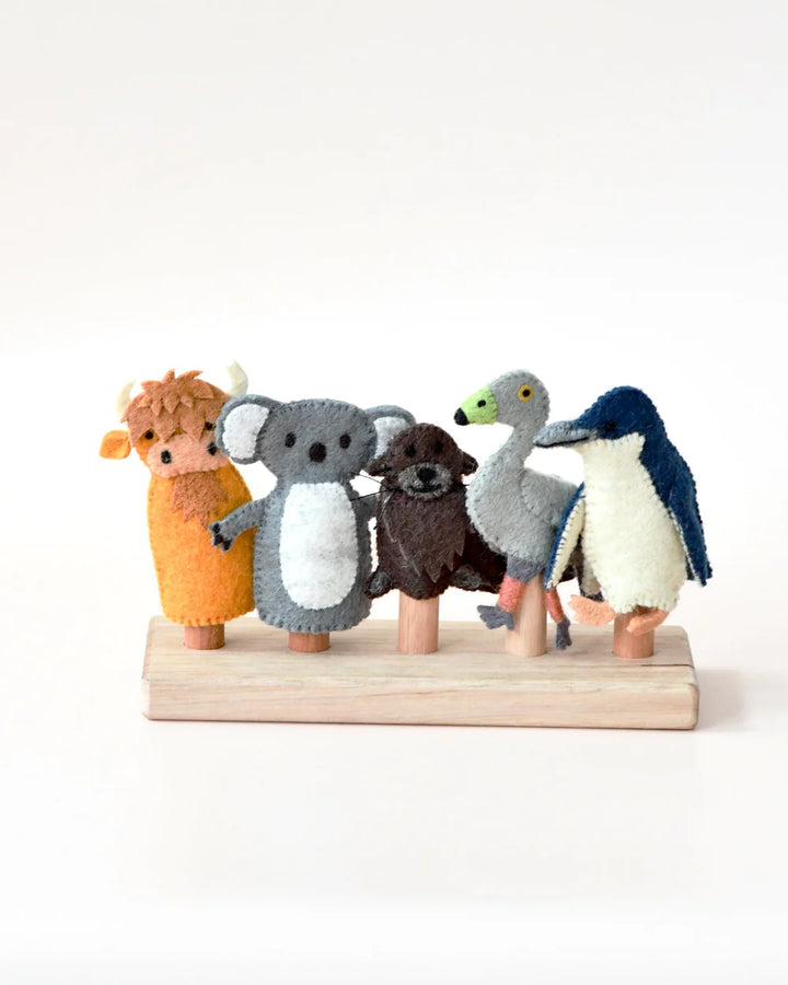 Finger Puppet Set - Philip Island - Australian Animals