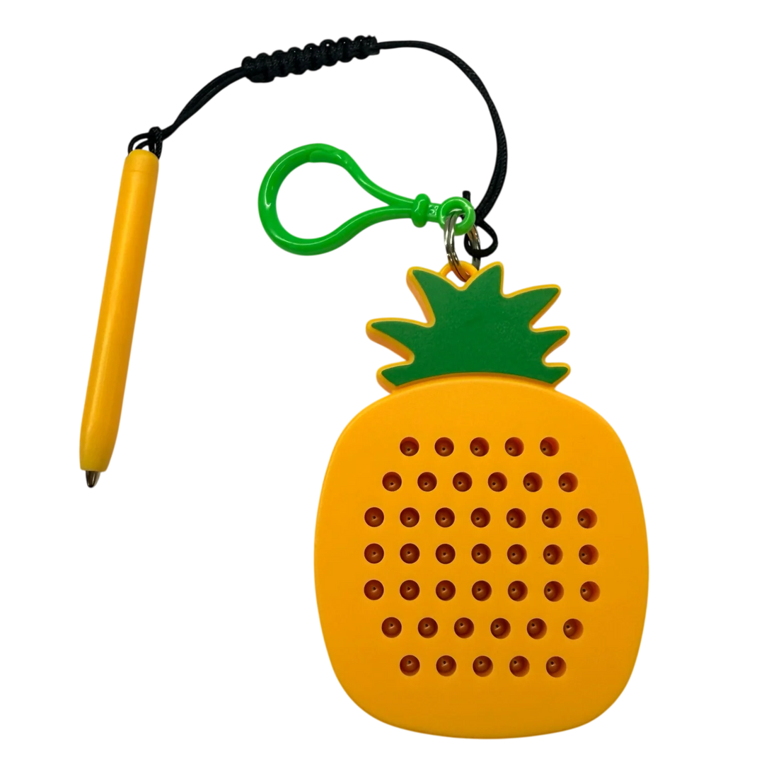 Magnetic Pad Keyring | Pineapple