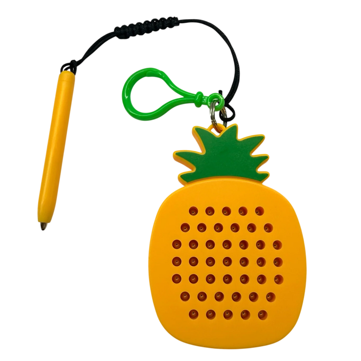 Magnetic Pad Keyring | Pineapple