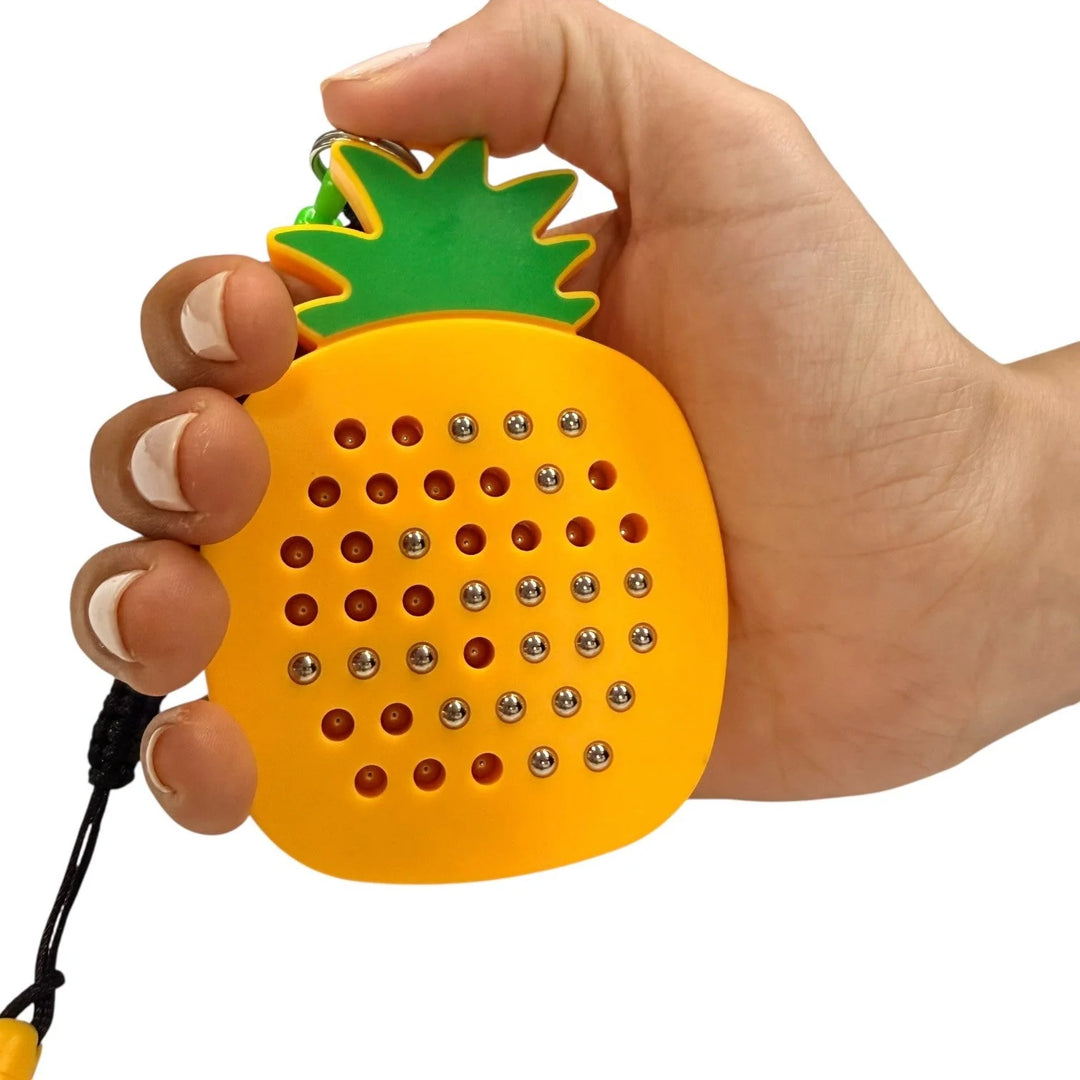 Magnetic Pad Keyring | Pineapple