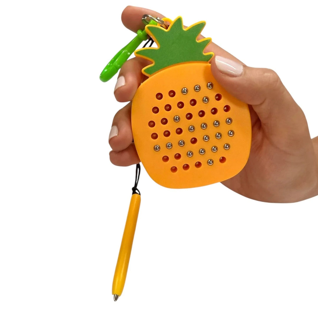 Magnetic Pad Keyring | Pineapple