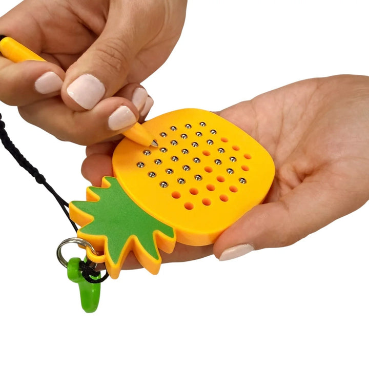 Magnetic Pad Keyring | Pineapple