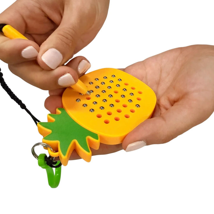 Magnetic Pad Keyring | Pineapple