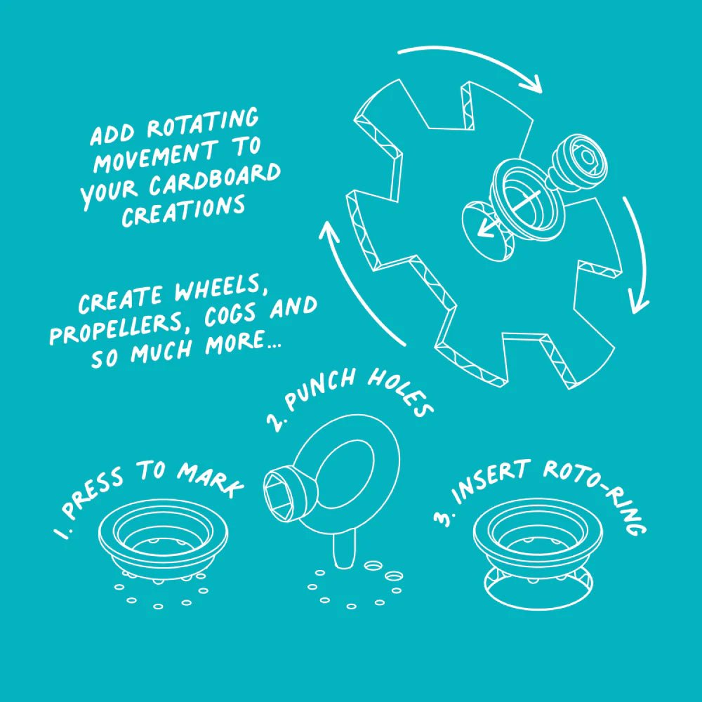 Roto-Ring | Makedo Cardboard Construction