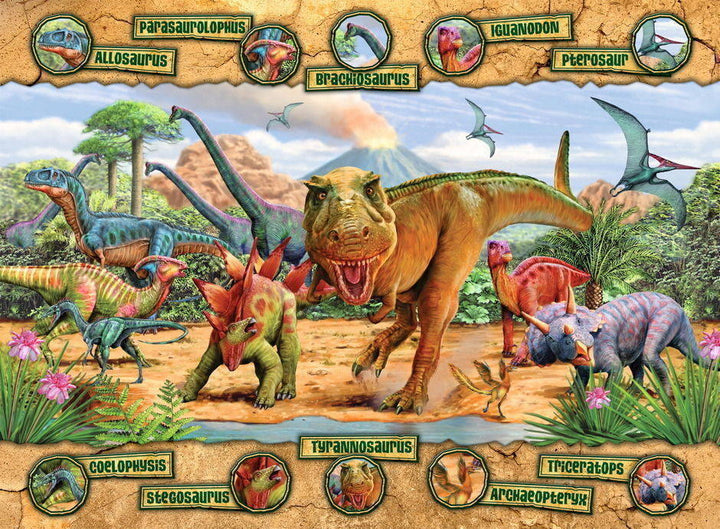 Dinosaurs Puzzle 6+