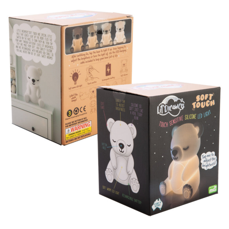 Silicone Touch LED Lamp - Bear