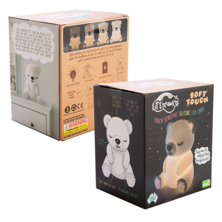 Silicone Touch LED Lamp - Bear