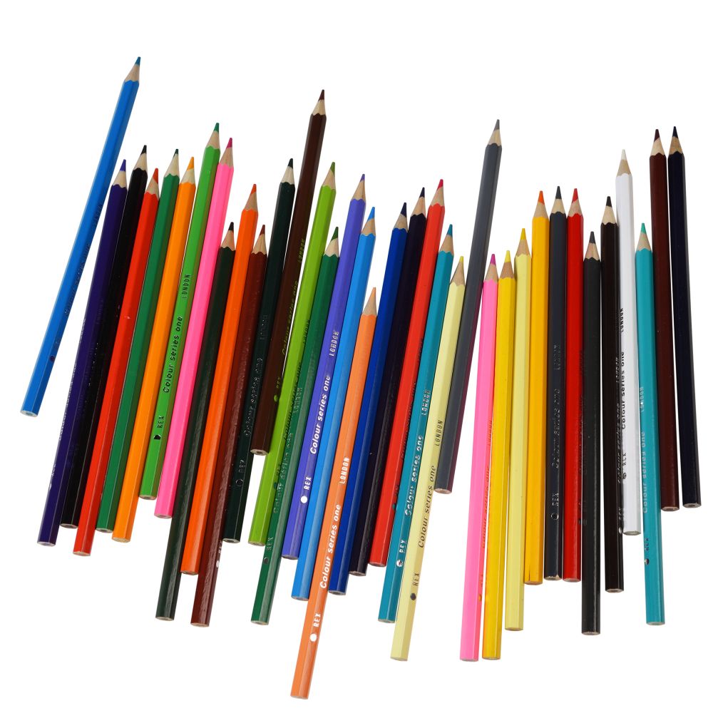 36 Colouring Pencils – Fairies in the Garden
