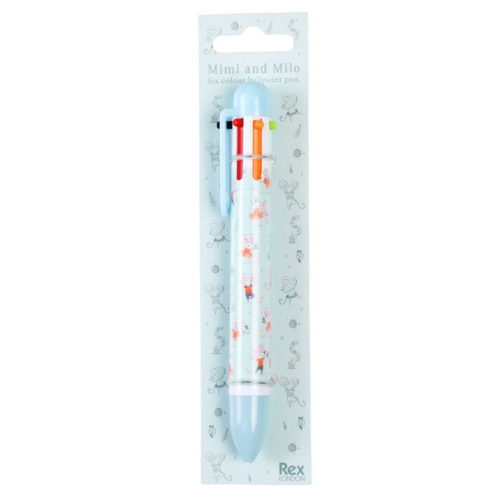 Six Colour Pen – Mimi & Milo