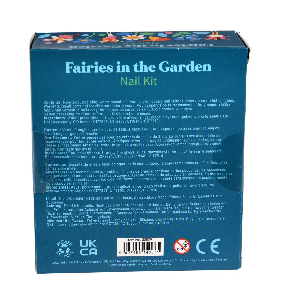 Rex London Child Nail Kit – Fairies in the Garden