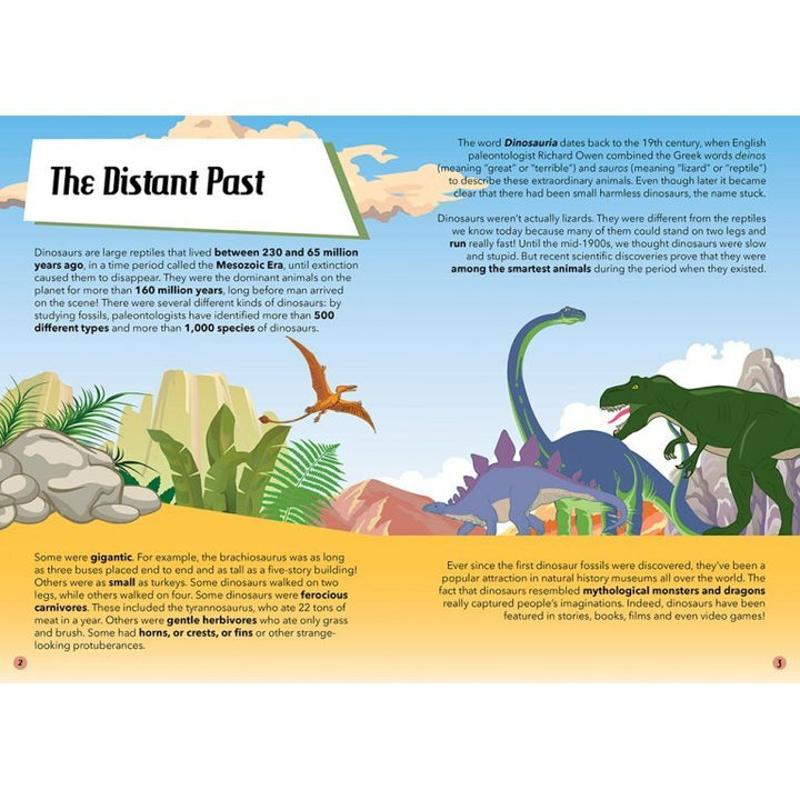 Travel, Learn and Explore - Dinosaurs