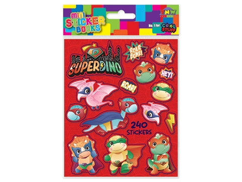 Mini Sticker Book- Super Dino