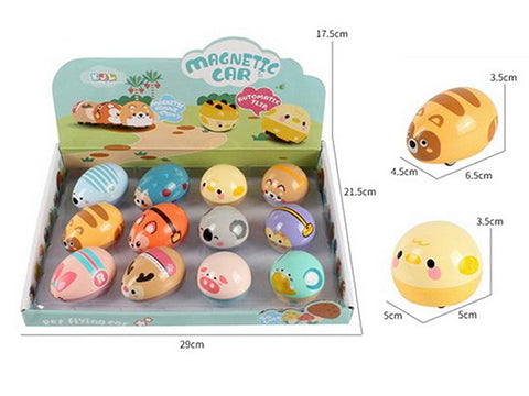 Pull Back Animal with Magnet