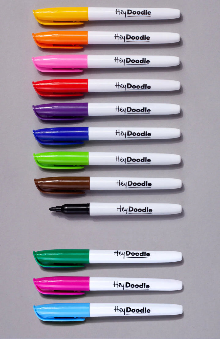 Hey Doodle Markers 12
