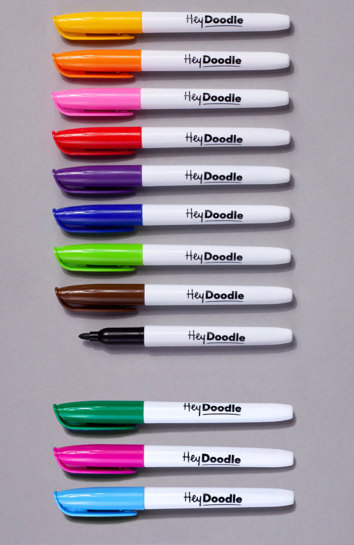 Hey Doodle Markers 12