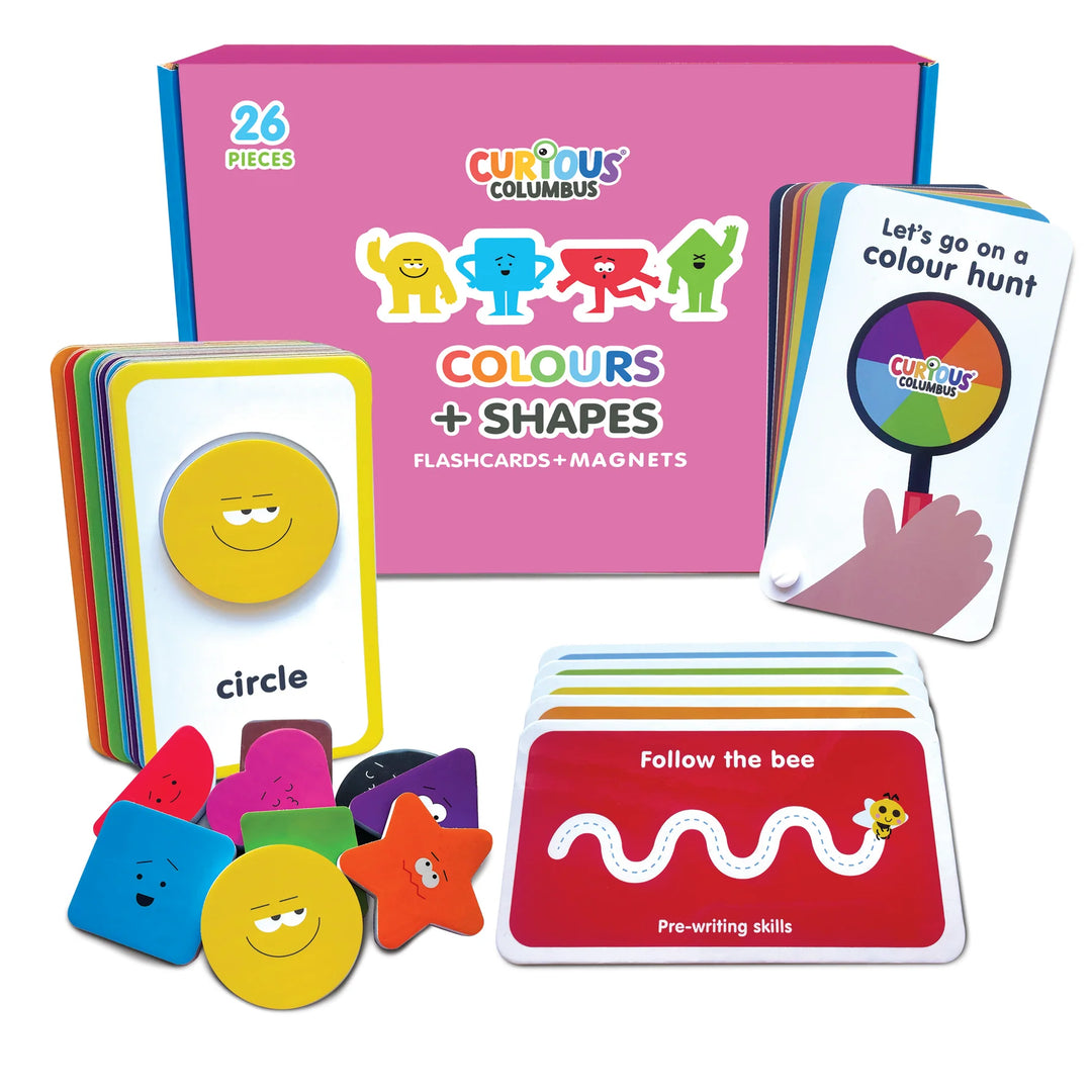 Flashcards | Shapes & Colours - Magnetic